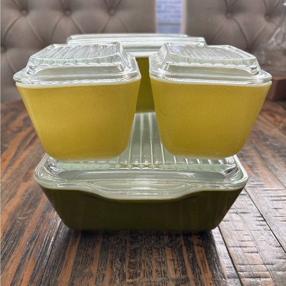 PYREX VERDE REFRIGERATOR SET - Picture 5 of 10